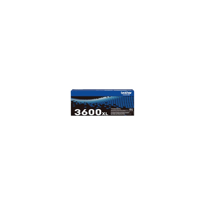 BROTHER TONER NERO TN-3600XL 3600XL 6000 COPIE ORIGINALE BROTHER TONER NERO TN-3600XL 3600XL 6000 COPIE ORIGINALE