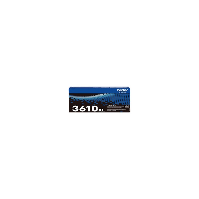 BROTHER TONER NERO TN-3610XL 3610XL 25000 COPIE ORIGINALE BROTHER TONER NERO TN-3610XL 3610XL 25000 COPIE ORIGINALE