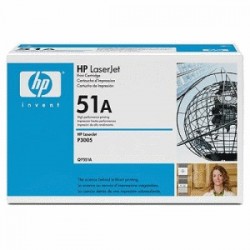 HP TONER NERO Q7551A 51A 6500 COPIE ORIGINALE