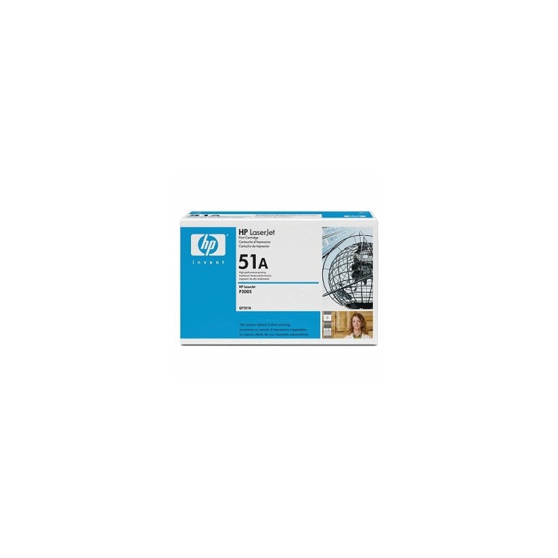 HP TONER NERO Q7551A 51A 6500 COPIE ORIGINALE HP TONER NERO Q7551A 51A 6500 COPIE ORIGINALE