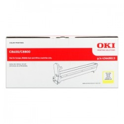 OKI TAMBURO GIALLO 43449013 C8600/8800 20000 COPIE ORIGINALE