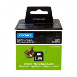 Dymo Etichette Bianco S0722430 99014 Etichette In Carta Per Spedizioni, 101X54Mm, Bianco,  Originale