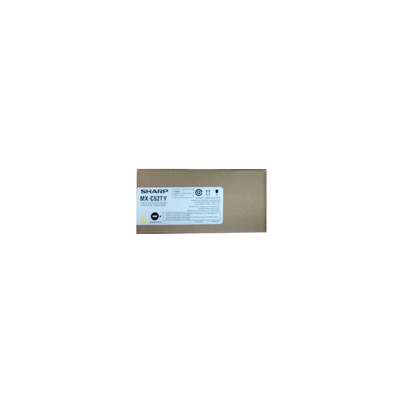 Sharp Toner Giallo Mx-C52Ty 14200 Copie Originale