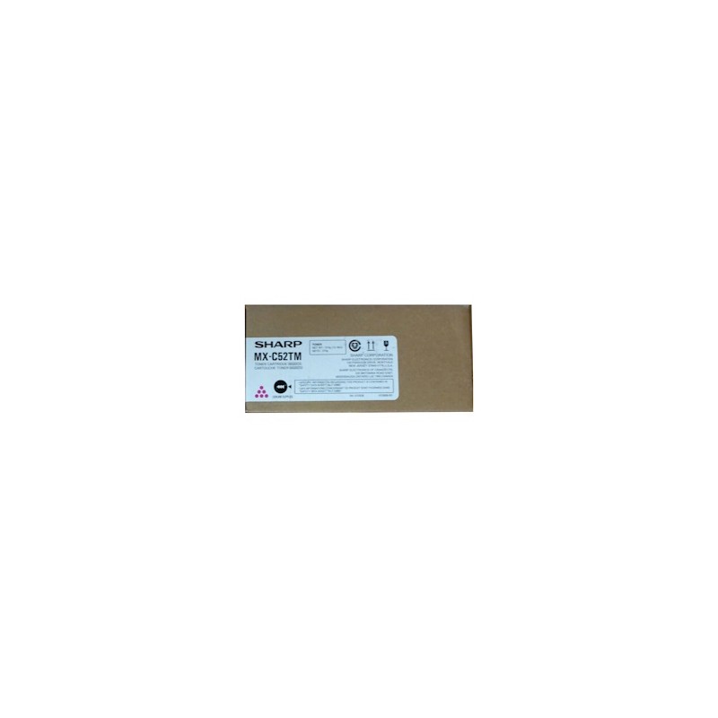Sharp Toner Magenta Mx-C52Tm 14200 Copie Originale