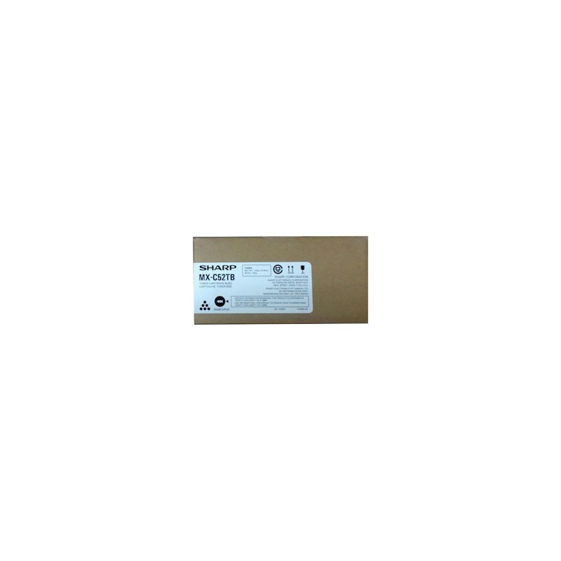Sharp Toner Nero Mx-C52Tb 25000 Copie Originale