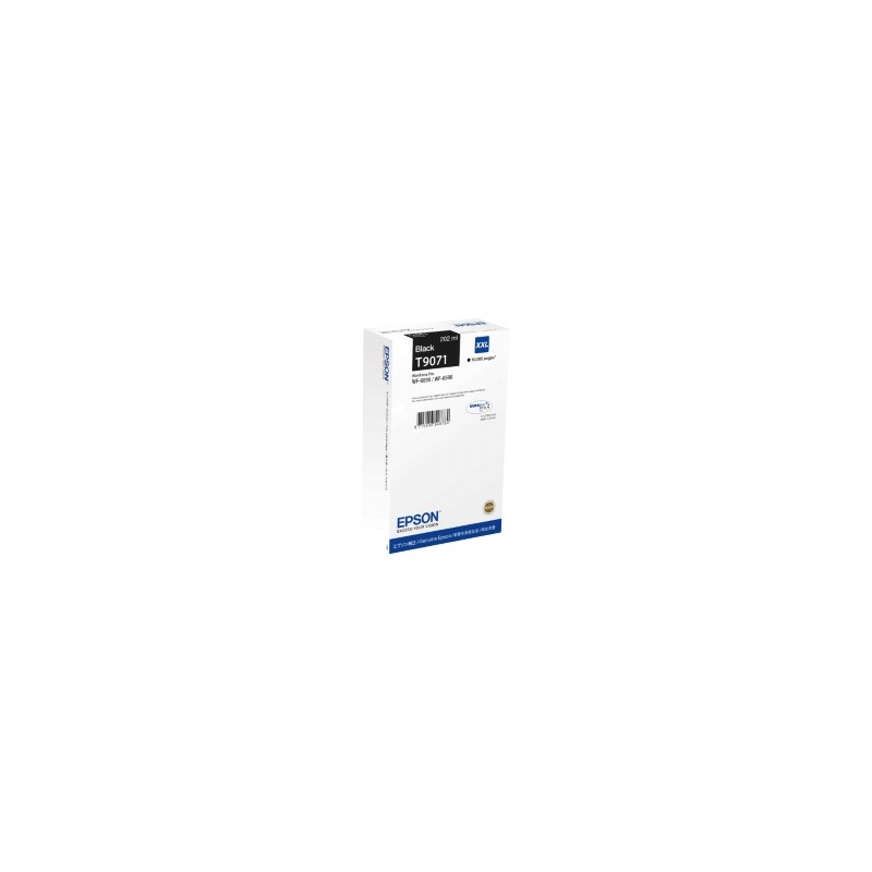 Epson Cartuccia D\'Inchiostro Nero C13T90714N T9071 Xxl 10000 Copie 202Ml Originale Epson Cartuccia D\'Inchiostro Nero C13T90714N T9071 Xxl 10000 Copie 202Ml Originale
