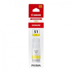 Canon Cartuccia D\'Inchiostro Giallo Gi-51Y 4548C001 7000 Copie 70Ml Originale