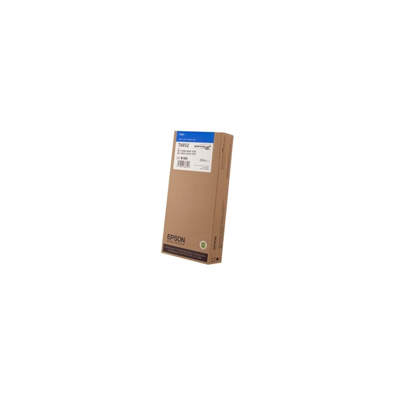Epson Cartuccia D\'Inchiostro Ciano C13T69320N T6932 350Ml Originale Epson Cartuccia D\'Inchiostro Ciano C13T69320N T6932 350Ml Originale