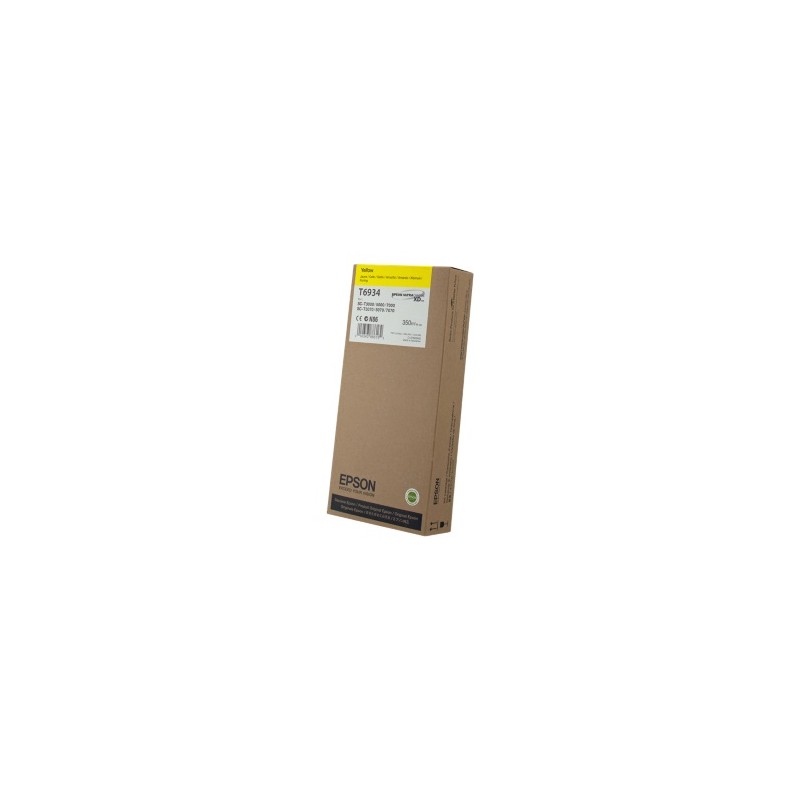 Epson Cartuccia D\'Inchiostro Giallo C13T69340N T6934 350Ml Originale Epson Cartuccia D\'Inchiostro Giallo C13T69340N T6934 350Ml Originale