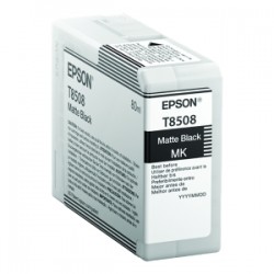Epson Cartuccia D\'Inchiostro Nero (Opaco) C13T85080N T8508 Originale