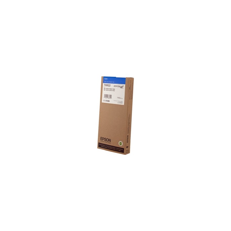 Epson Cartuccia D\'Inchiostro Ciano C13T69220N T6922 110Ml Originale Epson Cartuccia D\'Inchiostro Ciano C13T69220N T6922 110Ml Originale