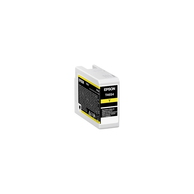Epson Cartuccia D\'Inchiostro Giallo C13T46S400 T46S4 25Ml Originale Epson Cartuccia D\'Inchiostro Giallo C13T46S400 T46S4 25Ml Originale