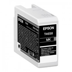 Epson Cartuccia D\'Inchiostro Nero (Opaco) C13T46S80N T46S8 25Ml Originale