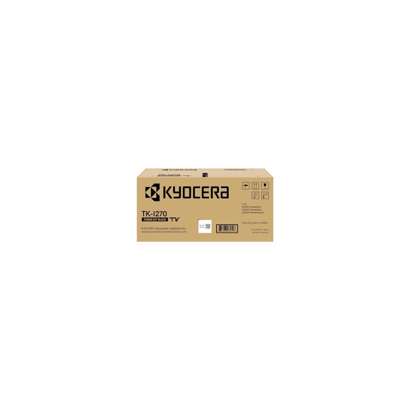 Kyocera Toner Nero Tk-1270 1T0C140Nl0 10000 Copie Originale Kyocera Toner Nero Tk-1270 1T0C140Nl0 10000 Copie Originale