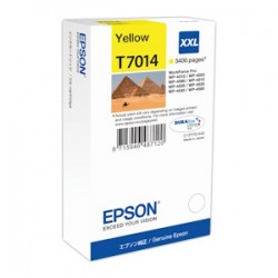 Epson Cartuccia D\'Inchiostro Giallo C13T70144010 T7014 Xxl 3400 Copie Xxl Originale