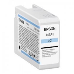 Epson Cartuccia D\'Inchiostro Ciano (Chiaro) C13T47A500 T47A5 50Ml Originale