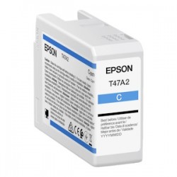 Epson Cartuccia D\'Inchiostro Ciano C13T47A200 T47A2 50Ml Originale