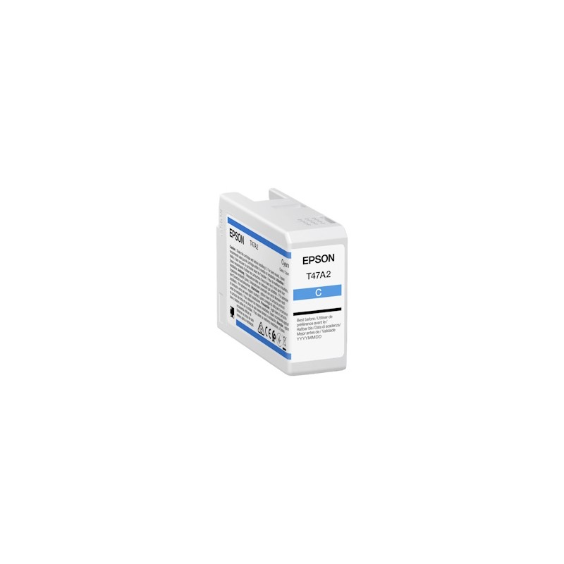 Epson Cartuccia D\'Inchiostro Ciano C13T47A200 T47A2 50Ml Originale Epson Cartuccia D\'Inchiostro Ciano C13T47A200 T47A2 50Ml Originale