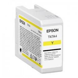 Epson Cartuccia D\'Inchiostro Giallo C13T47A400 T47A4 50Ml Originale