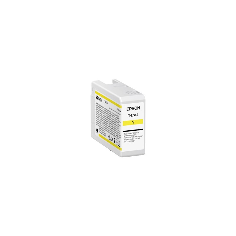 Epson Cartuccia D\'Inchiostro Giallo C13T47A400 T47A4 50Ml Originale Epson Cartuccia D\'Inchiostro Giallo C13T47A400 T47A4 50Ml Originale