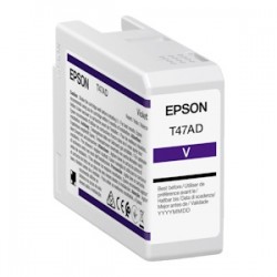 Epson Cartuccia D\'Inchiostro Violetto C13T47Ad00 T47Ad 50Ml Originale