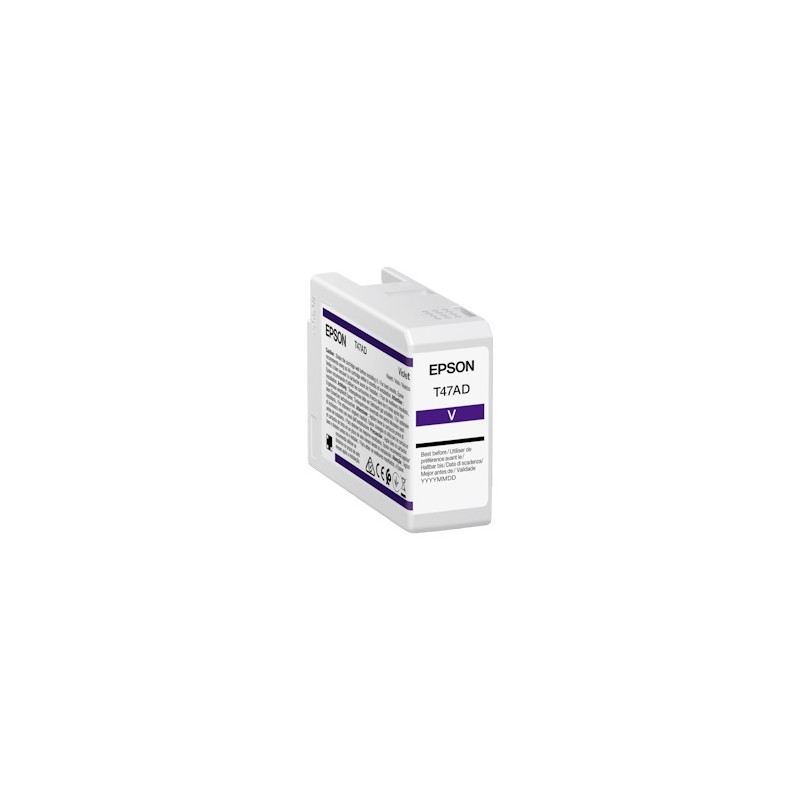 Epson Cartuccia D\'Inchiostro Violetto C13T47Ad00 T47Ad 50Ml Originale Epson Cartuccia D\'Inchiostro Violetto C13T47Ad00 T47Ad 50Ml Originale