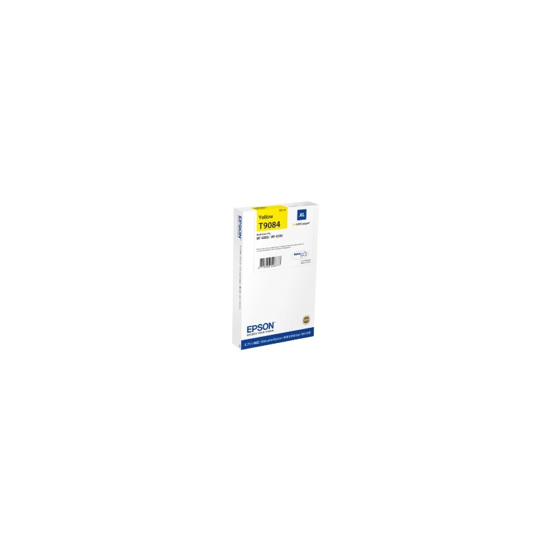 Epson Cartuccia D\'Inchiostro Giallo C13T90844N T9084 Xl 4000 Copie 39Ml Originale Epson Cartuccia D\'Inchiostro Giallo C13T90844N T9084 Xl 4000 Copie 39Ml Originale