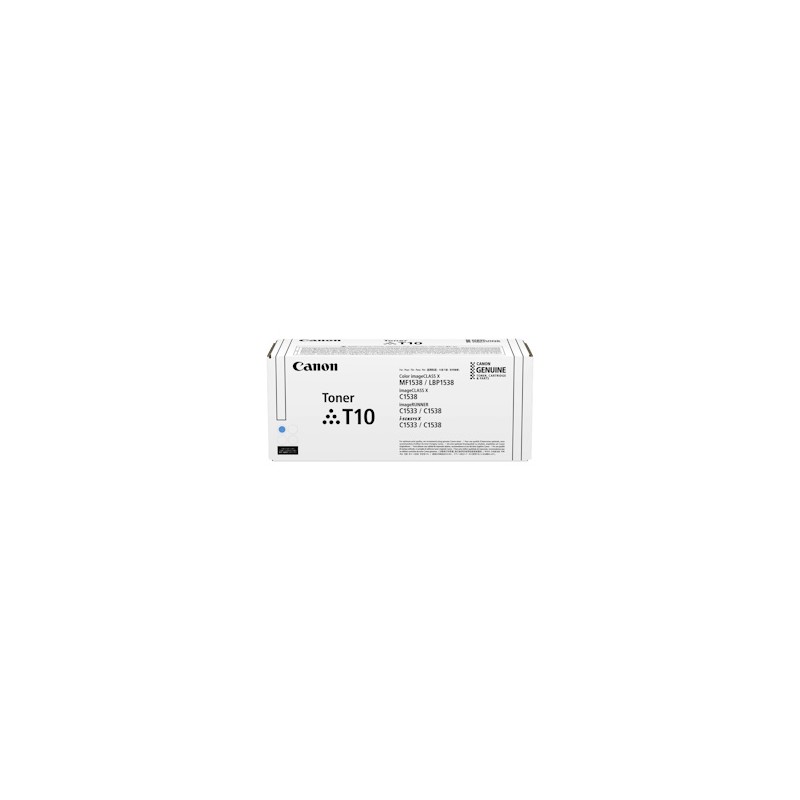 Canon Toner Ciano T10 C 4565C001 10000 Copie Originale Canon Toner Ciano T10 C 4565C001 10000 Copie Originale