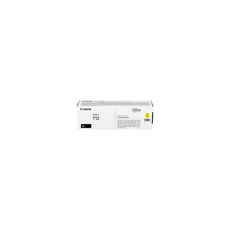 Canon Toner giallo T12 Y 5095C006 5300 Copie Originale Canon Toner giallo T12 Y 5095C006 5300 Copie Originale