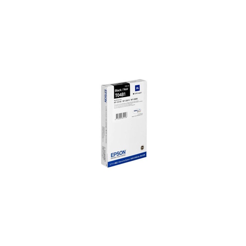 Epson Cartuccia D\'Inchiostro Nero C13T04B14N T04B1 5000 Copie 100Ml Originale Epson Cartuccia D\'Inchiostro Nero C13T04B14N T04B1 5000 Copie 100Ml Originale