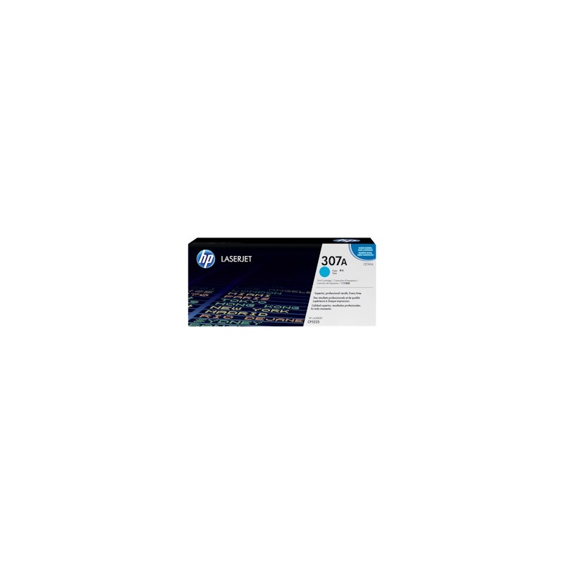 Hp Toner Ciano Ce741A 307A 7300 Copie Originale Hp Toner Ciano Ce741A 307A 7300 Copie Originale