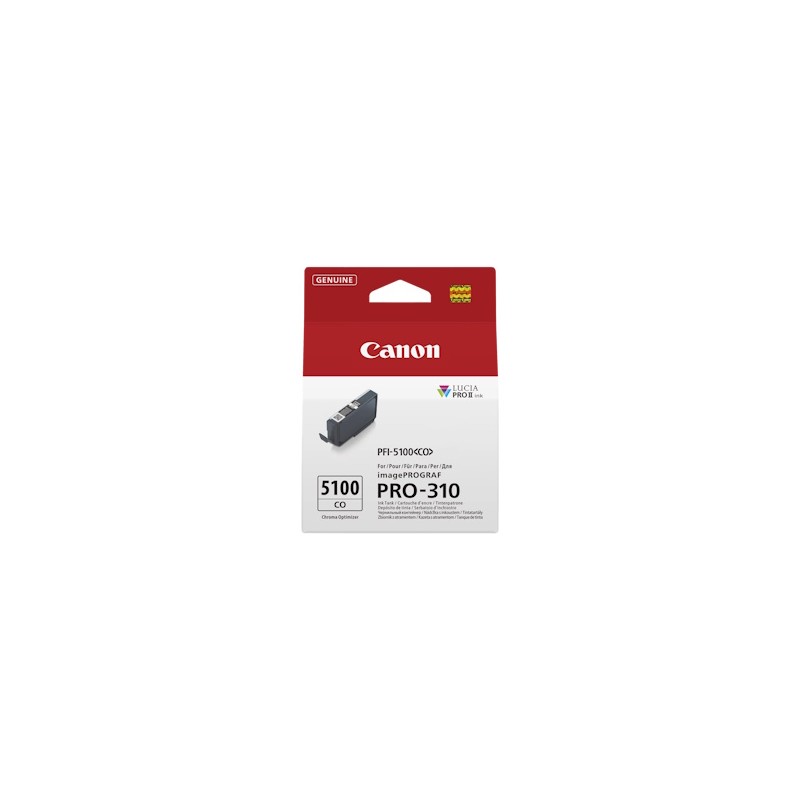 Canon Cartuccia D\'Inchiostro Trasparente Pfi-5100Co 6960C001 14Ml Originale Canon Cartuccia D\'Inchiostro Trasparente Pfi-5100Co 6960C001 14Ml Originale