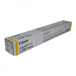 Canon Toner Giallo T07 Y 3644C001 37500 Copie Originale