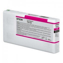 Epson Cartuccia D\'Inchiostro Magenta C13T91330N T9133 200Ml Originale