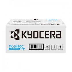Kyocera Toner Ciano Tk-5490C 1T0C22Cnl1 2400 Copie Originale