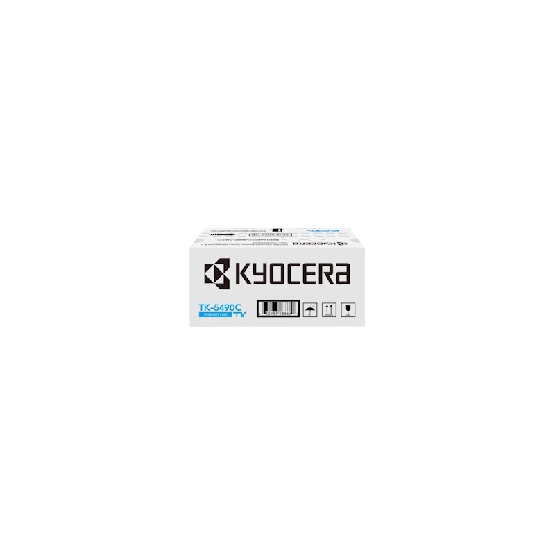 Kyocera Toner Ciano Tk-5490C 1T0C22Cnl1 2400 Copie Originale Kyocera Toner Ciano Tk-5490C 1T0C22Cnl1 2400 Copie Originale