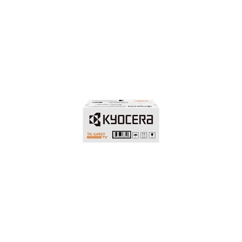 Kyocera Toner Giallo Tk-5490Y 1T0C22Anl1 2400 Copie Originale Kyocera Toner Giallo Tk-5490Y 1T0C22Anl1 2400 Copie Originale