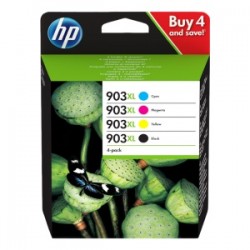 Hp Multipack Nero / Ciano / Magenta / Giallo 3Hz51Ae Mcvp 01 903 Xl 3000 Copie Originale