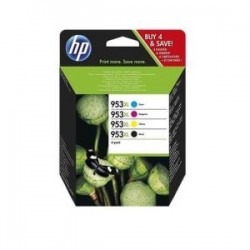 Hp Multipack Nero / Ciano / Magenta / Giallo 3Hz52Ae Mcvp 01 953 Xl 6350 Copie Originale