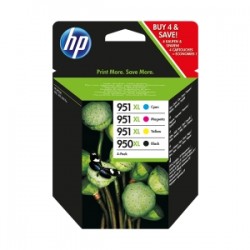 Hp Multipack Nero / Ciano / Magenta / Giallo C2P43Ae Mcvp 01 950Xl+951Xl 6800 Copie Originale