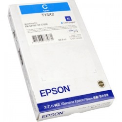 Epson Cartuccia D\'Inchiostro Ciano C13T13X240 T13X2 4600 Copie Originale