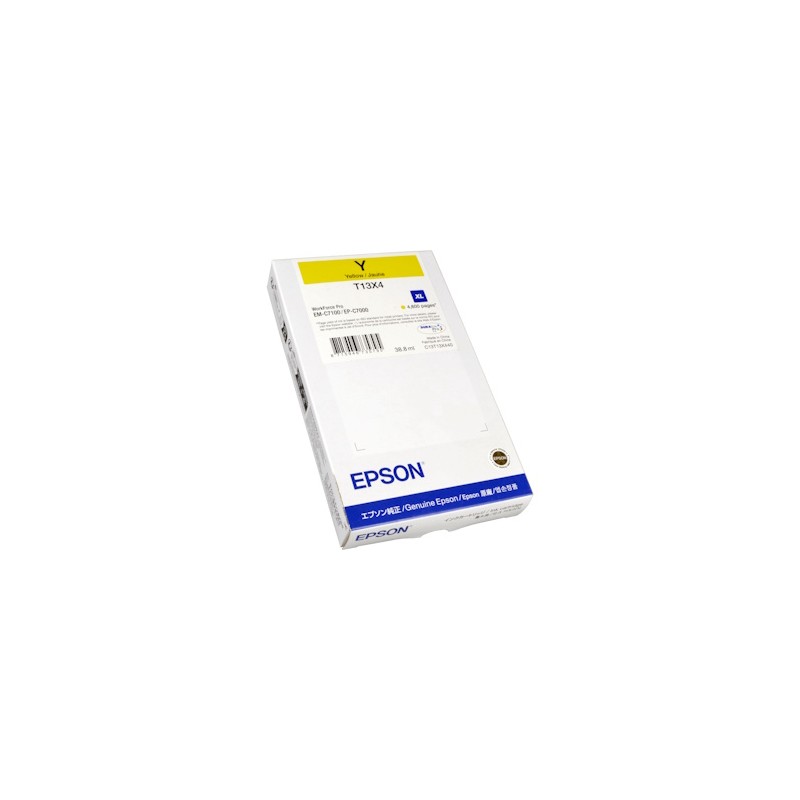 Epson Cartuccia D\'Inchiostro Giallo C13T13X440 T13X4 4600 Copie Originale