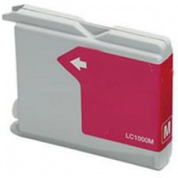 Brother Cartuccia D\'Inchiostro Magenta Lc1000M Lc-1000 400 Copie Originale