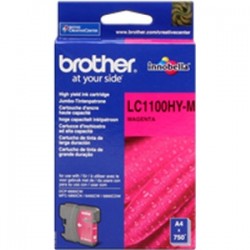 Brother Cartuccia D\'Inchiostro Magenta Lc1100Hym Lc-1100Hy 750 Copie Originale