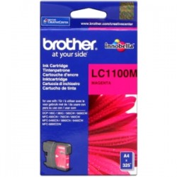 Brother Cartuccia D\'Inchiostro Magenta Lc1100M Lc-1100 325 Copie Originale