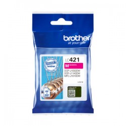 Brother Cartuccia D\'Inchiostro Magenta Lc421M Lc-421M 200 Copie Originale