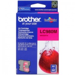 Brother Cartuccia D\'Inchiostro Magenta Lc980M Lc-980 260 Copie Originale
