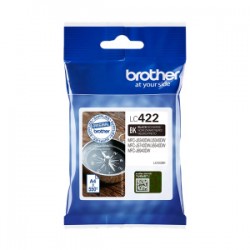 Brother Cartuccia D\'Inchiostro Nero Lc422Bk Lc-422Bk 550 Copie Originale