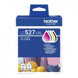 Brother Multipack Nero / Ciano / Magenta / Giallo Lc527Val Lc527Val 4000 Copie Originale