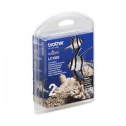 Brother Multipack nero Lc-1000Bk Lc1000Bkbp2Dr 2 Cartucce Lc1000Bk Originale